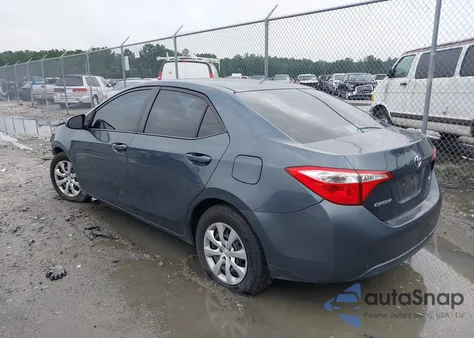 2015 Toyota Corolla Le из США, поврежденный, VIN 2T1BURHE9FC323740